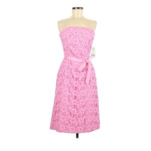 New Lilly Pulitzer Sienna Eyelet Pink Dress
